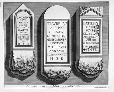 To the Left by Giovanni Battista Piranesi